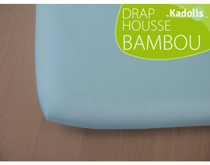 KADOLIS Drap housse Green Clim 90x140 cm - coloris au choix (1)
