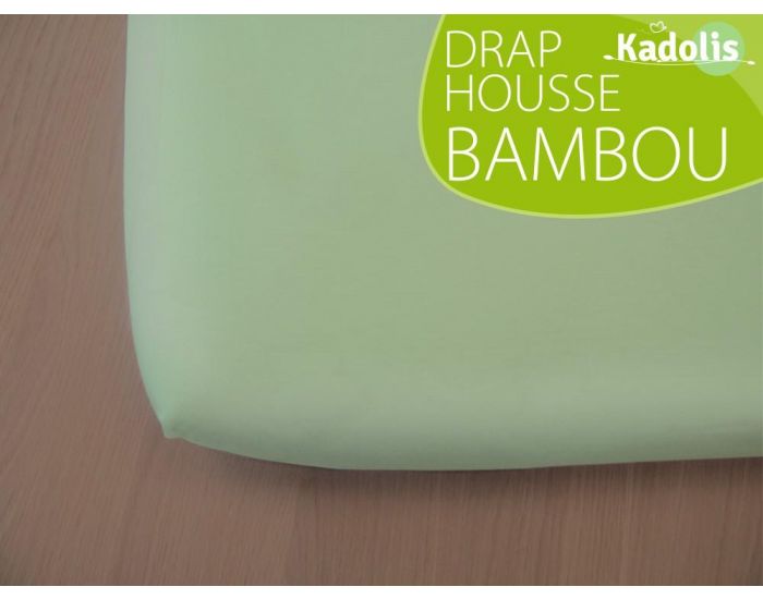 KADOLIS Drap housse Green Clim 90x140 cm - coloris au choix (6)