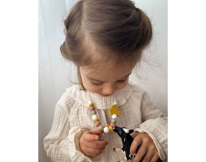 MAWEN MATERNE Collier enfant � partir de 36 mois - Monstera (1)