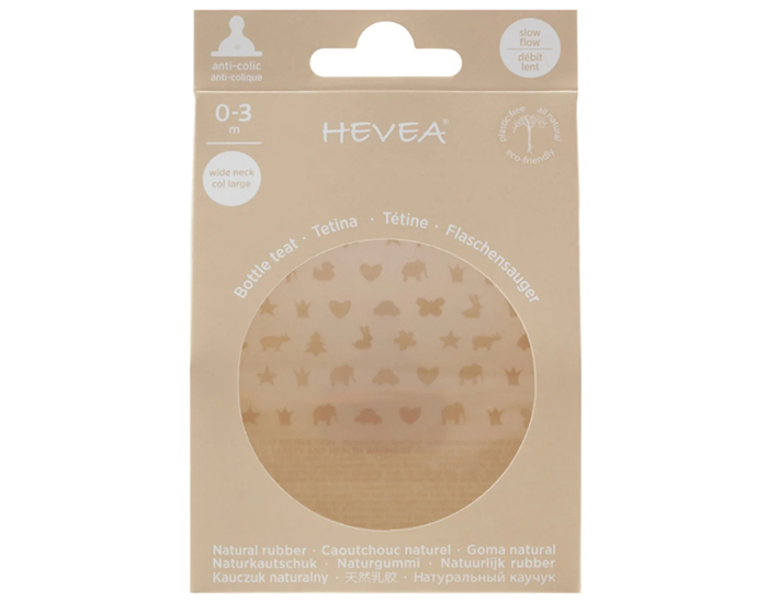 HEVEA Ttine pour Biberon Dbit Lent (1)