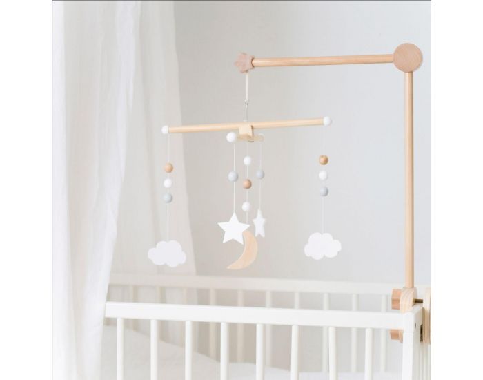 JABADABADO Support Mobile en Bois Naturel (2)