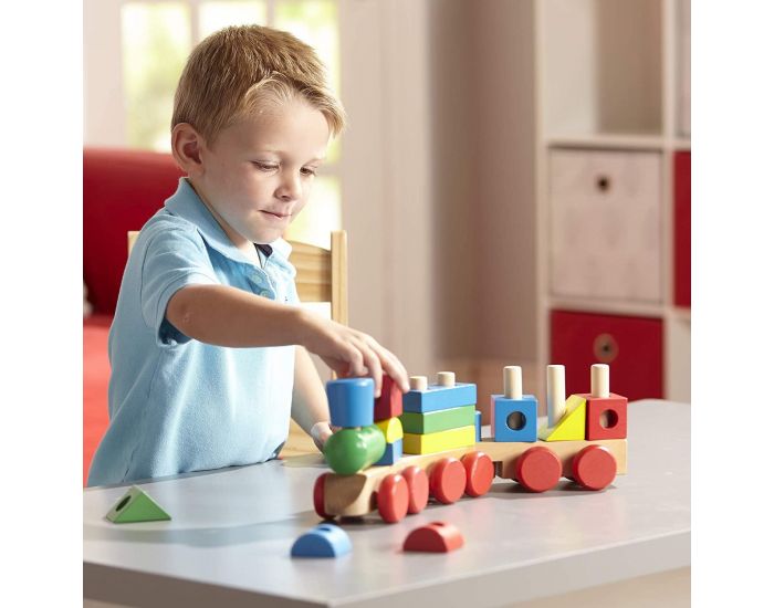 MELISSA & DOUG Train en bois - D�s 2 ans (1)