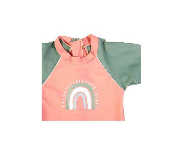 LES PETITS PROT�G�S Combinaison de Bain B�b� Java Anti UV - Rose Poudre (2)