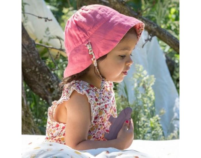 LITTLE GREEN RADICALS Combinaison B�b� Bio - Fleurs (4)