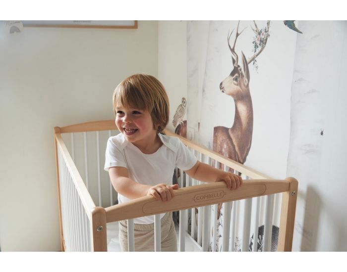 COMBELLE Lit B�b� 60x120cm - Arthur - Coloris au choix (10)