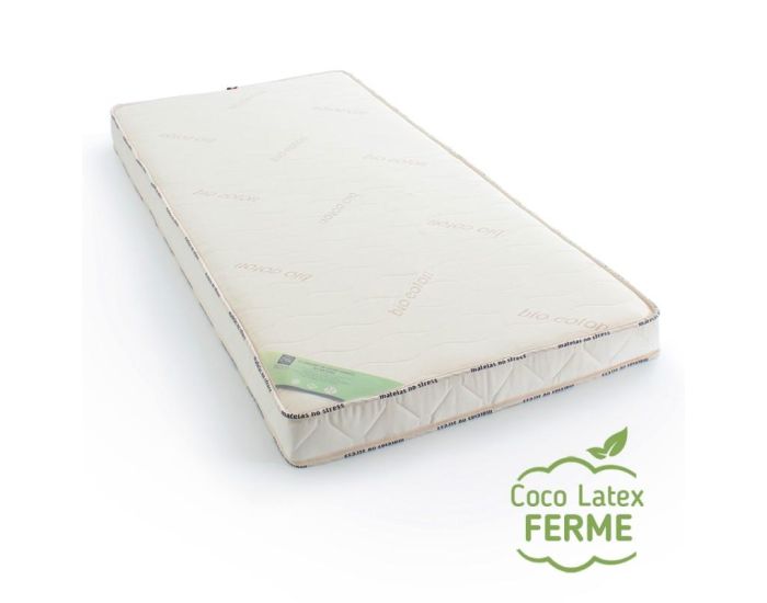 MATELAS NO STRESS Matelas Bb Fibres de Coco et Latex Naturel - 10 cm (9)