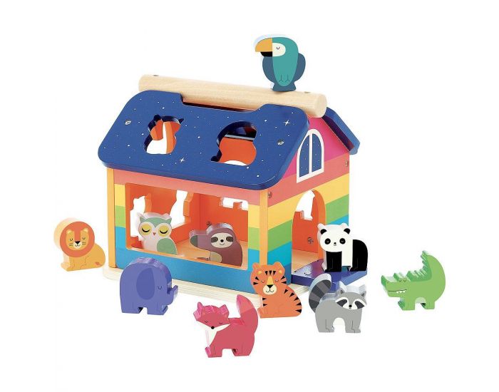 VILAC Maison des Formes Arc-En-Ciel - D�s 2 ans  (1)