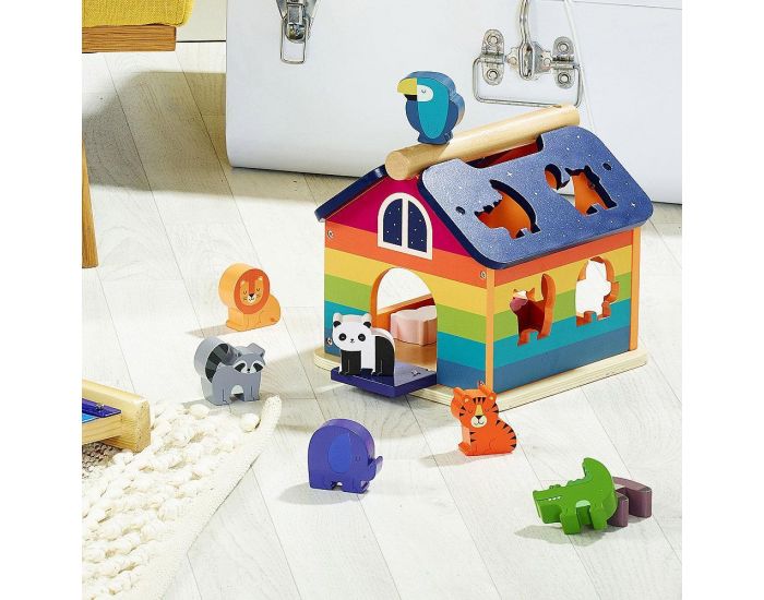 VILAC Maison des Formes Arc-En-Ciel - D�s 2 ans  (3)