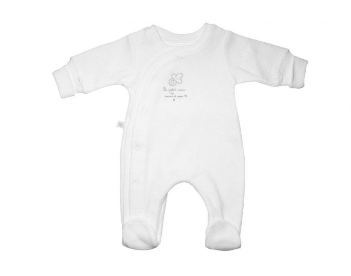 ABSORBA Dors bien velours Blanc - Du pr�ma au 12 mois (1)