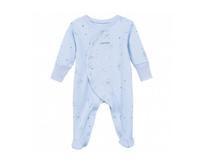 ABSORBA Dors bien coton bio imprim� ouvert devant bleu ciel - Du pr�ma au 12 mois (1)