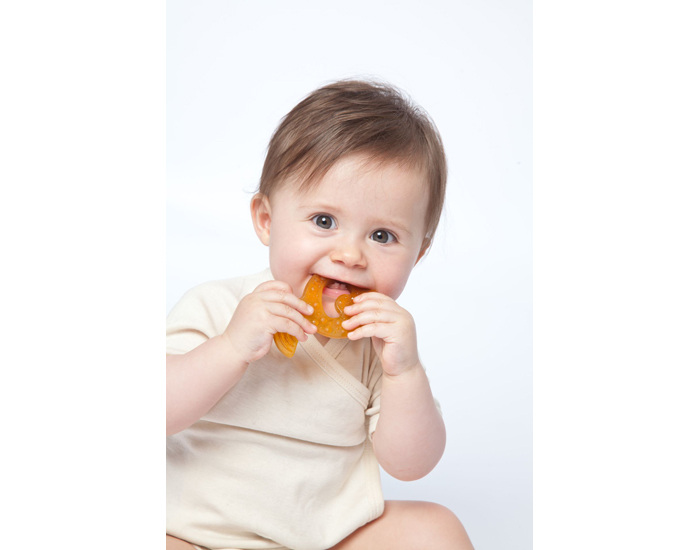 GRUNSPECHT Anneau de Dentition en Caoutchouc Naturel - Ds la Naissance Poisson (2)