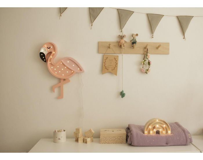 LITTLE LIGHTS Lampe Veilleuse - Flamant rose - D�s 3 ans (2)