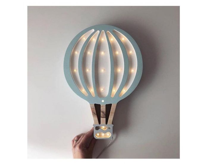 LITTLE LIGHTS Lampe Veilleuse Montgolfi�re Bleu Ciel - D�s 3 ans (1)