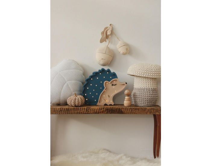 LITTLE LIGHTS Lampe Veilleuse H�risson Bleu - D�s 3 ans (3)