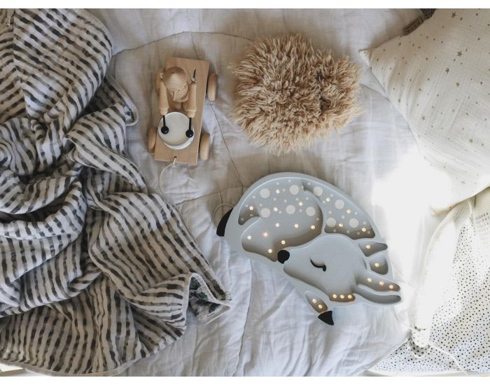 LITTLE LIGHTS Lampe Veilleuse Faon Gris Clair - D�s 3 ans (2)