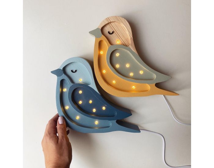 LITTLE LIGHTS Lampe Veilleuse Oiseau Bleu Denim - D�s 3 ans (1)