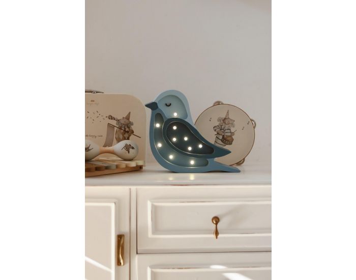LITTLE LIGHTS Lampe Veilleuse Oiseau Bleu Denim - D�s 3 ans (2)