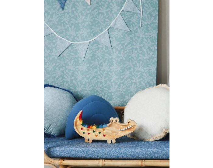 LITTLE LIGHTS Lampe Veilleuse Crocodile Bois Naturel - D�s 3 ans (1)