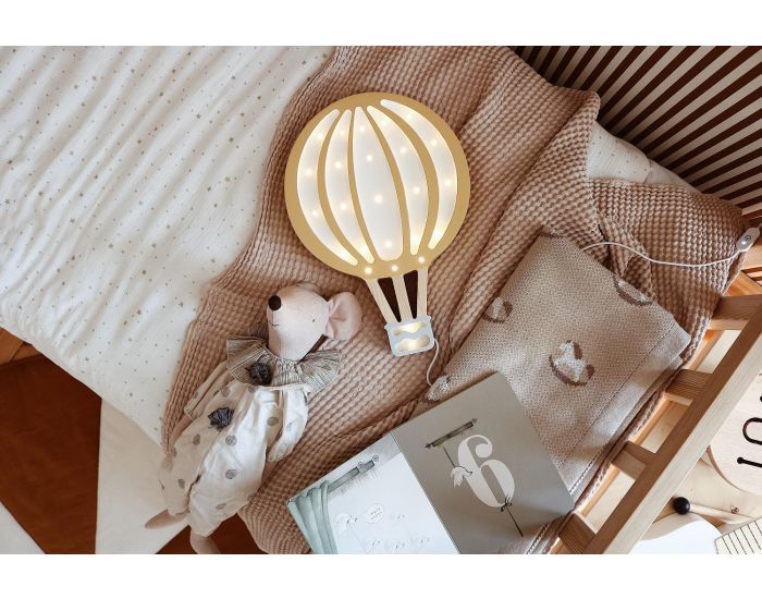LITTLE LIGHTS Lampe Veilleuse Montgolfi�re Moutarde - D�s 3 ans (1)