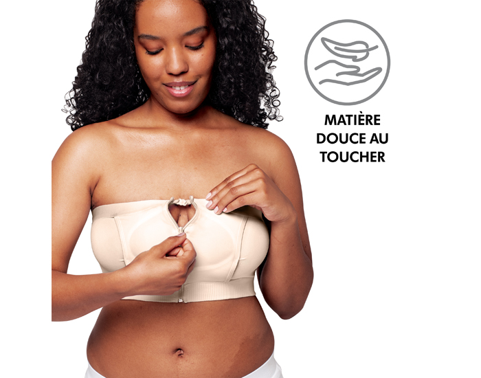 MEDELA Bustier Mains Libres pour Tire-Lait - Chair L (5)