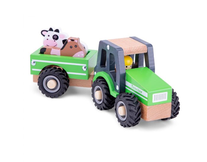 NEW CLASSIC TOYS Tracteur avec Remorque et Animaux - D�s 18 mois (1)