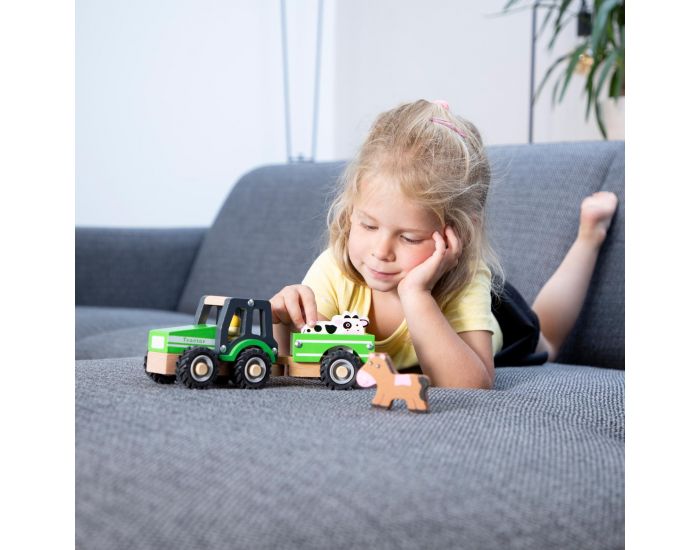 NEW CLASSIC TOYS Tracteur avec Remorque et Animaux - D�s 18 mois (2)