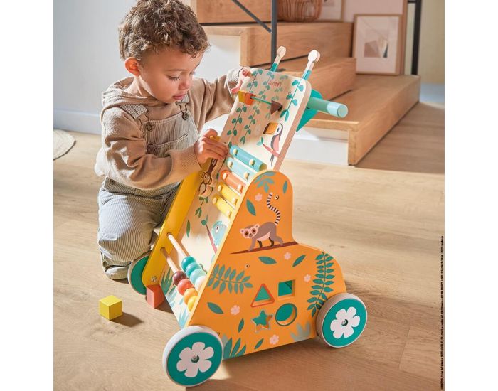 JANOD Chariot de Marche Multi-Activit�s Tropik - D�s 12 mois (2)