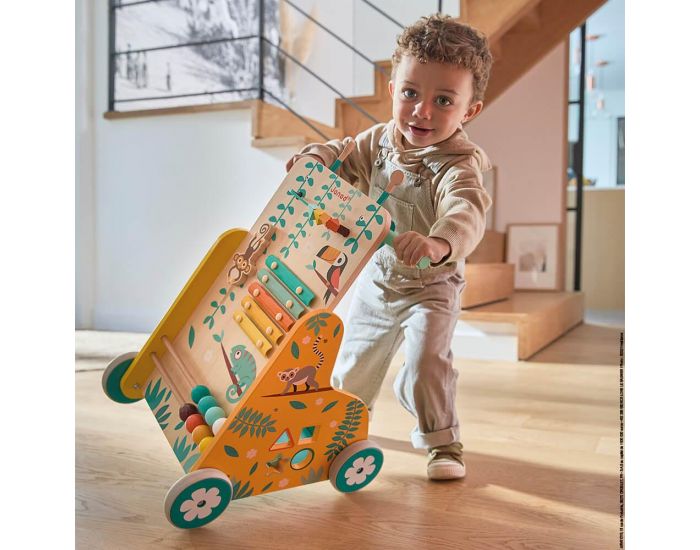 JANOD Chariot de Marche Multi-Activit�s Tropik - D�s 12 mois (3)