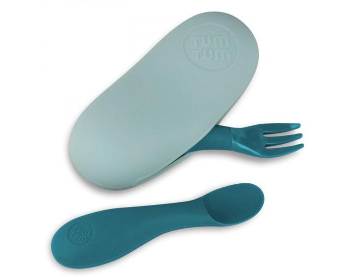 TUM TUM Set de couverts en Silicone  (1)