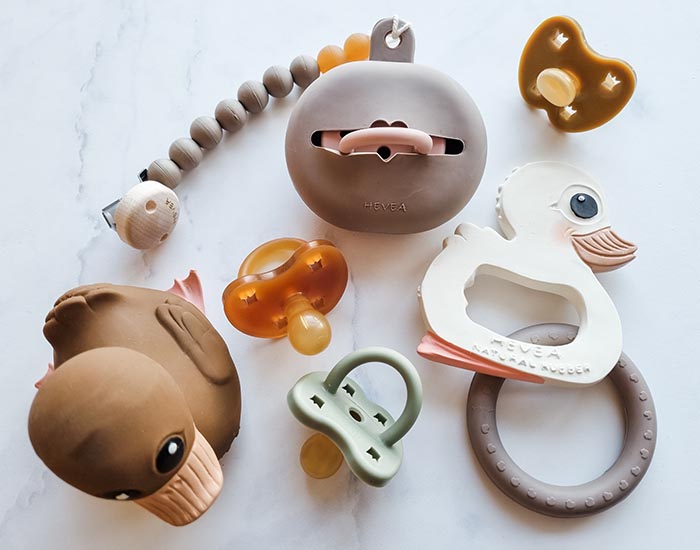 HEVEA Etui  Ttines En Caoutchouc Naturel - Beige (3)