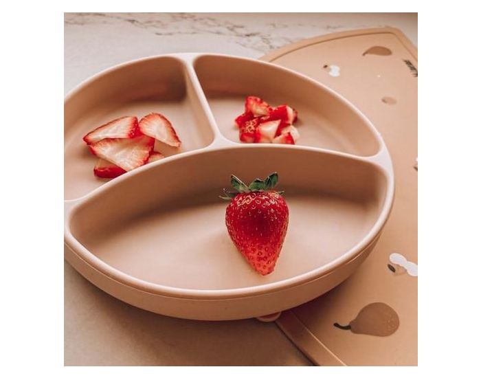 MINENE Set de table en silicone alimentaire - Fruits - D�s 6 mois (4)
