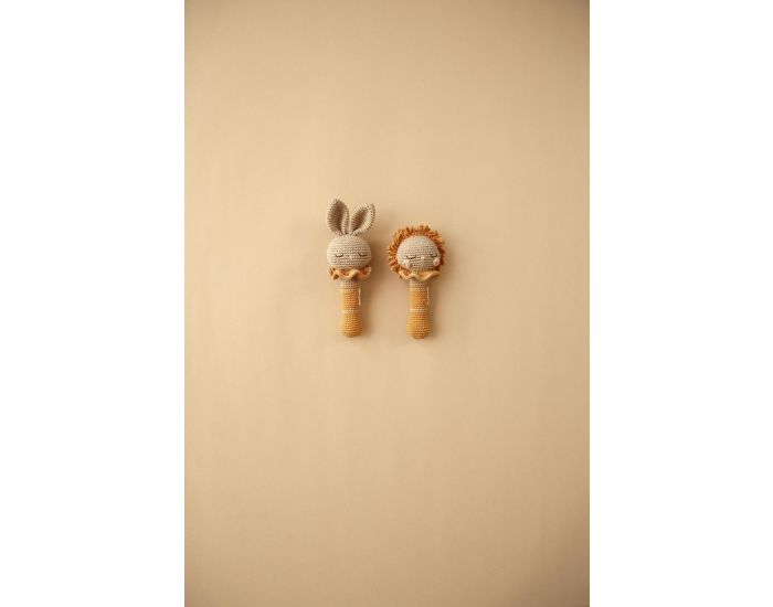 PATTI OSLO Hochet en Crochet - Lenni le Lion - D�s la Naissance (2)