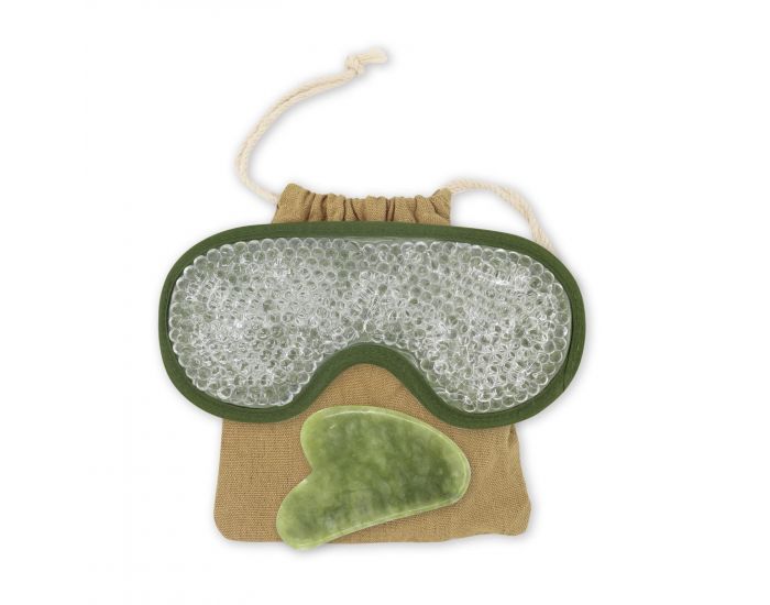 Kit Masque Yeux et GuaSha Jade Vert (1)