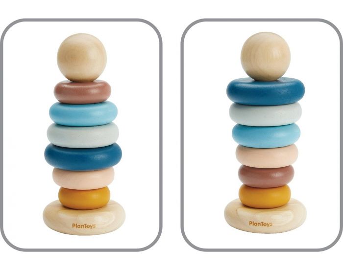 PLAN TOYS Anneaux � Empiler Tendresse - D�s 12 mois (2)
