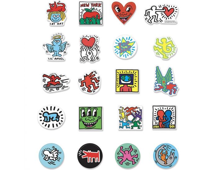 VILAC Coffret 20 Magnets Keith Haring (1)