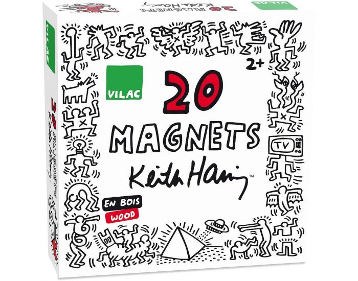 VILAC Coffret 20 Magnets Keith Haring (2)