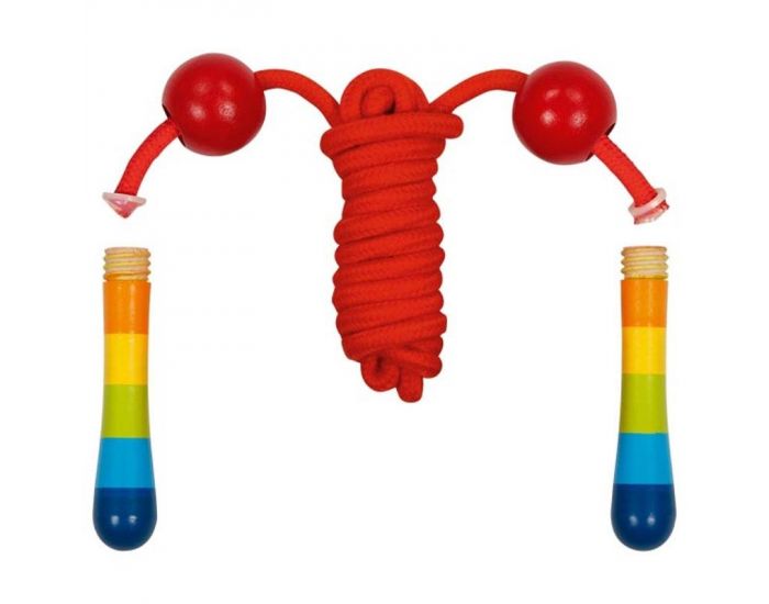 GOKI Corde � Sauter arc-en-ciel - D�s 4 ans (1)