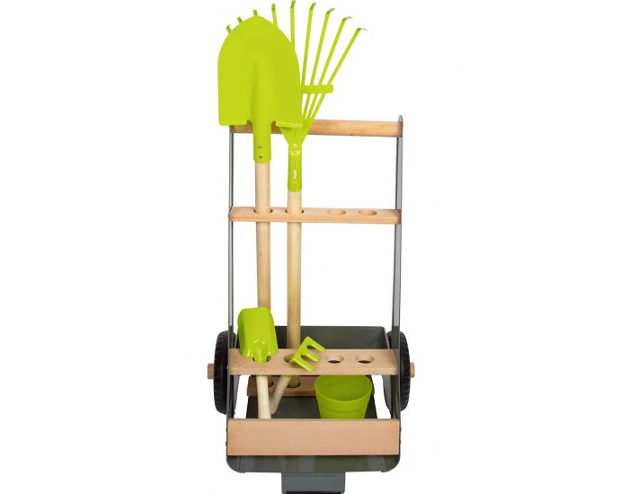 SMALL FOOT COMPANY Chariot avec Outils de jardin (1)