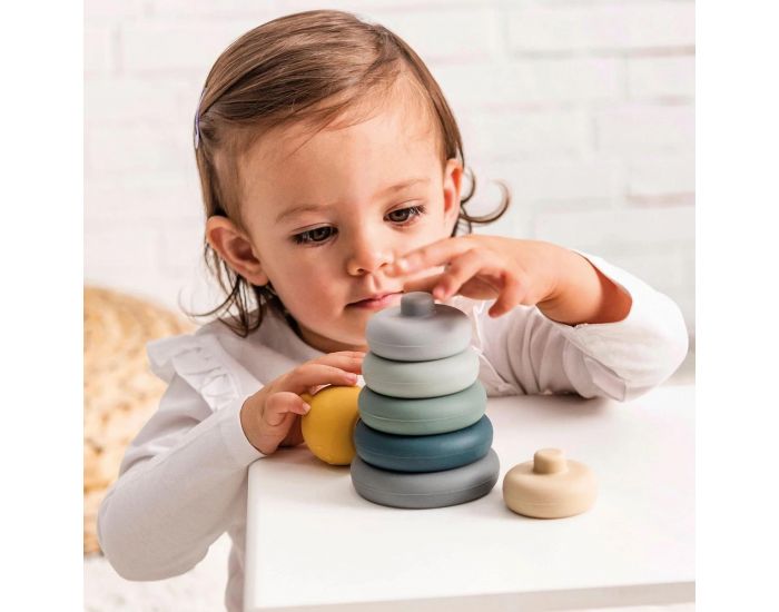 NATTOU Tour � Empiler en Silicone - D�s 12 mois (2)
