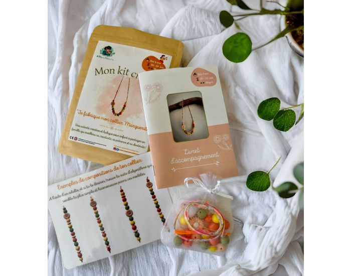 MAWEN MATERNE Kit Cr�atif Enfant Je Fabrique mon Collier - Marguerite - D�s 4 ans (1)