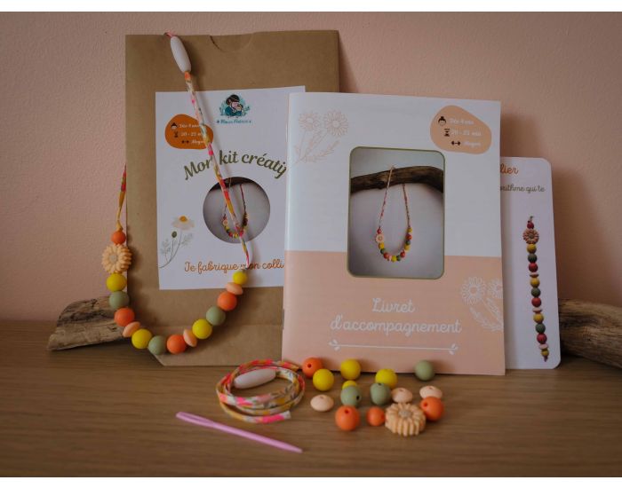 MAWEN MATERNE Kit Cr�atif Enfant Je Fabrique mon Collier - Marguerite - D�s 4 ans (5)