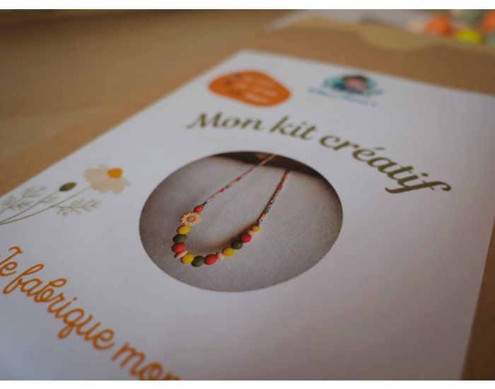 MAWEN MATERNE Kit Cr�atif Enfant Je Fabrique mon Collier - Marguerite - D�s 4 ans (6)