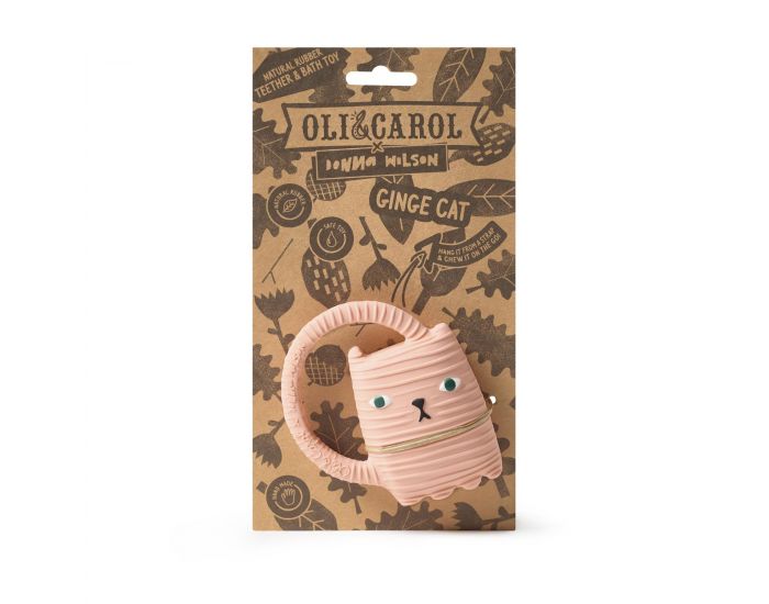 OLI ET CAROL Anneau de Dentition Ginge le Chat - D�s la Naissance (7)