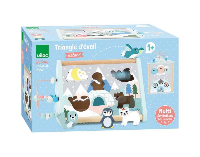 VILAC Triangle d'�veil Iceland M. Carlslund - D�s 12 mois (3)