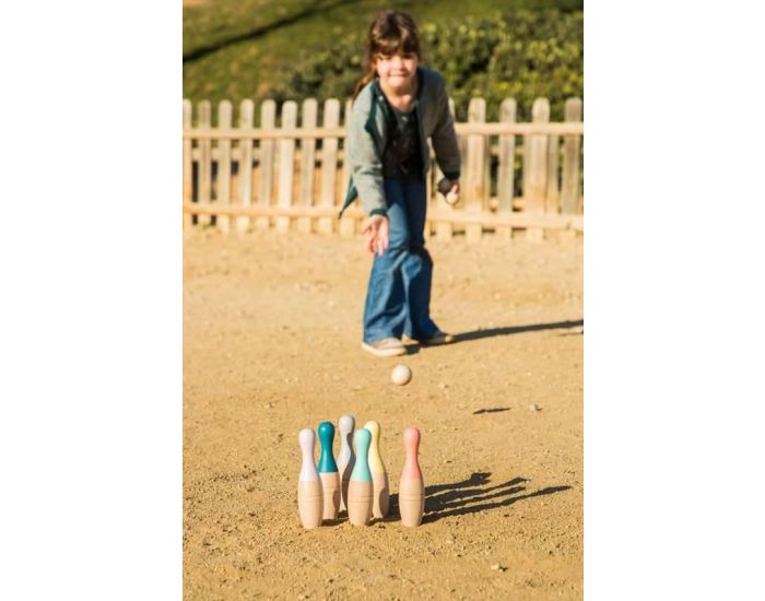 ME AND MINE Jeu de Quilles en Bois - D�s 18 mois (1)
