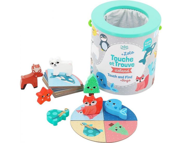 VILAC Touche et Trouve Iceland M. Carlslund - D�s 2 ans (2)