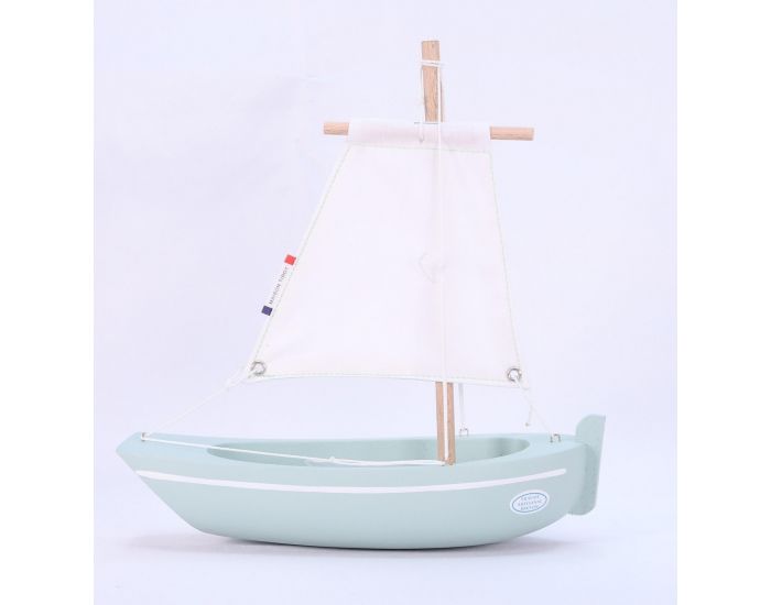 MAISON TIROT Bateau Le Misainier Vert d'eau - 22cm - D�s 3 ans (1)