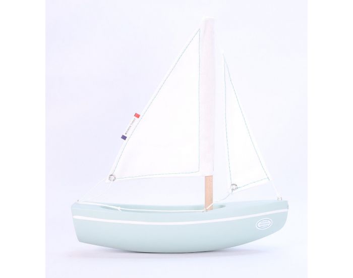 MAISON TIROT Bateau Le Sloop Vert d'eau - 21cm - D�s 3 ans (1)