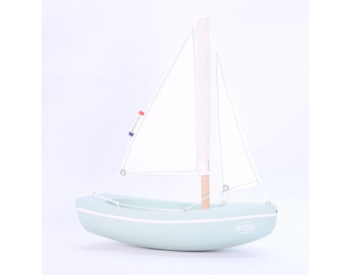 MAISON TIROT Bateau Le Sloop Vert d'eau - 21cm - D�s 3 ans (2)