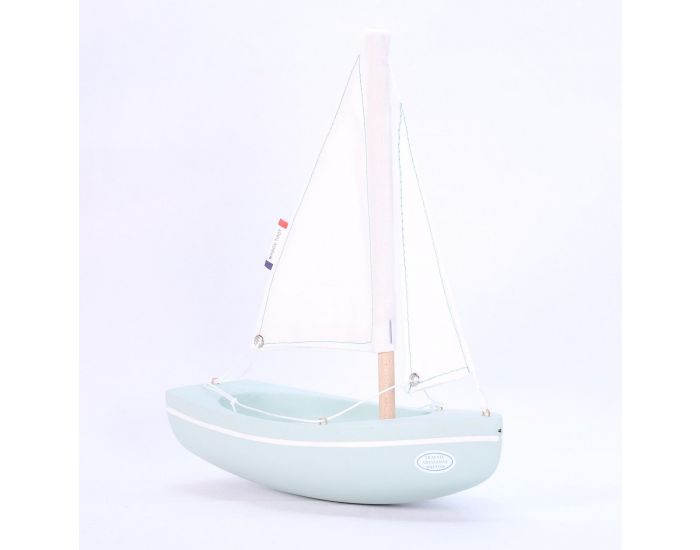 MAISON TIROT Bateau Le Sloop Vert d'eau - 21cm - D�s 3 ans (3)